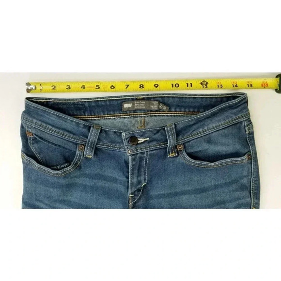 Levi's 30X30 Women's Bold Curve Low Rise Skinny Silhouette Size 11 Juniors Jeans - Picture 2 of 14
